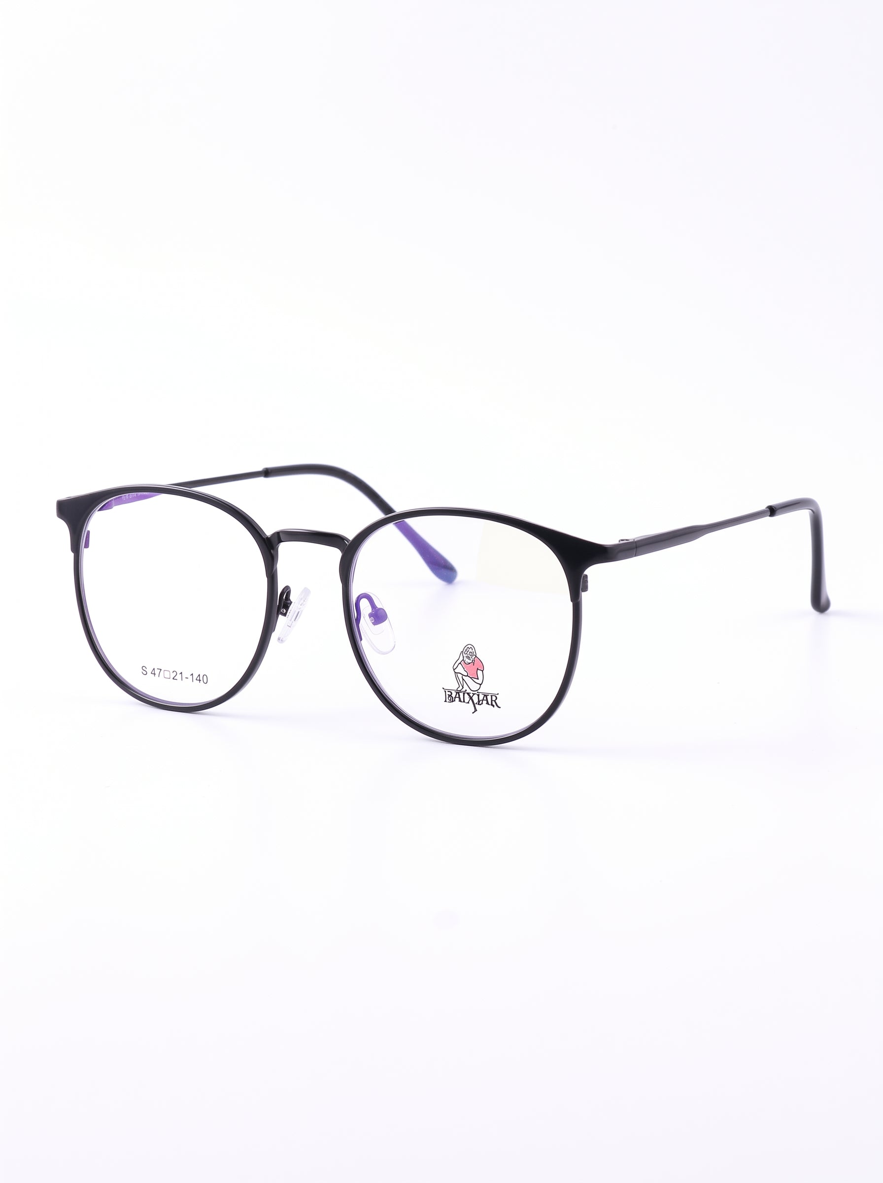 Unisex Korean Style Metal Frame Eyeglasses