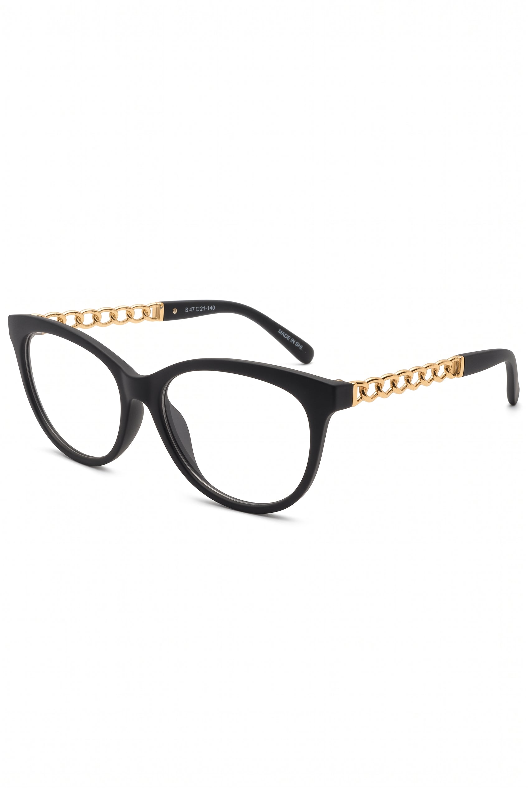 Women Eyewear Gold Chain Frame Frame